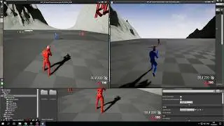 Multiplayer observer mode. Unreal Engine 4. Multiplayer Shooter teamplate