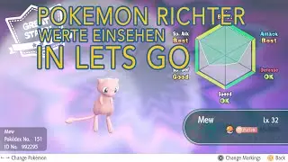 Pokemon Lets Go Werte Richter