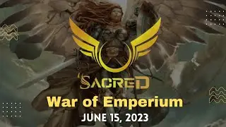 War of Emperium GVG Battle 'Sacred vs Archans (June 15, 2023) - Gunslinger POV
