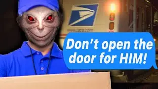 NEVER accept a package from this HAUNTED MAILMAN!!!