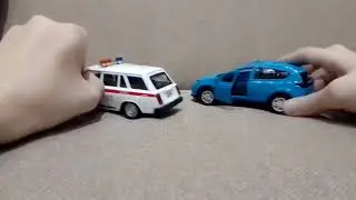 ВАЗ-2104 и Тойота Рав4.Технопарк.