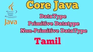 core java |video 4|Tamil