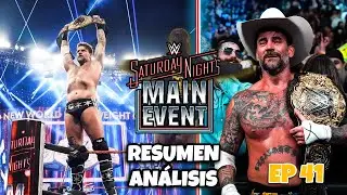 WWE SATURDAY NIGHT'S MAIN EVENT (EP41) REVIEW