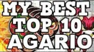 Agar.io - MY TOP 10 BEST MOMENTS (Benaw Top Agar.io Moments Compilation)