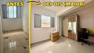 Aumentamos os Quartos da Casa Antiga