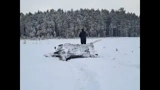 Ползаем по болотам на ГАЗ-71 и вездеход ШЕРП!