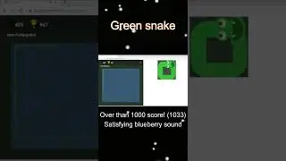 2nd by bigness google snake (mods) field x apple nuke - 1033 score with satisfiyng sound - #shorts