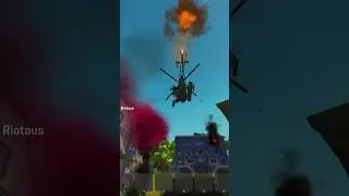 ZSU-23 vs Heli 