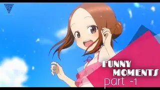 Teasing Master Takagi-San Waterslide| funny moment in water park| part:-1