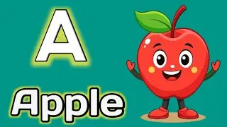 Let's Learn English A To Z Alphabet For Kids With Picture : बच्चों के लिए अंग्रेजी अक्षर : #kidssong
