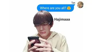BTS Texts [V] - Don't leave Taehyung alone!