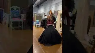 When you wear a hoop skirt…you float. 