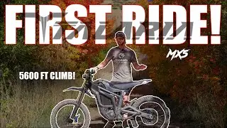 Talaria MX5 Setup & First Ride on an INSANE Trail!