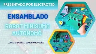 TALLER ROBOTS MINISUMOS AUTONOMOS/RC  | ENSAMBLADO | 