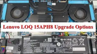 Lenovo LOQ 15APH8 Upgrade Options - Ram , SSD , Battery