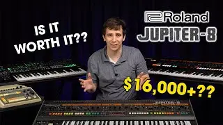 Vintage: Worth It? Roland Jupiter-8, the $16k+ King of Analog Poly Synths (vs Jupiter X & System 8)!