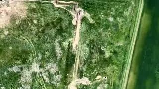 A drone from the 59 motorized brigade found the position of the Russian forces. A small ordinance
