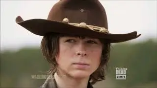 Talking Dead - Andrew Lincoln on Chandler Riggs