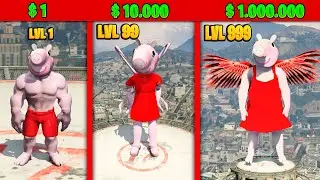 EVOLUI OS PODERES DA PEPPA PIG no GTA 5 Mods ! (ÉPICO)