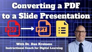 Convert a PDF Document to a Slide Presentation