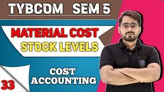 Stock Level ( Minimum Level, Maximum Level, Average Stock Level, Danger Level ) | TYBCOM Sem -5 |