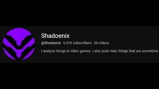 POV: experiencing a stroke during a Shadoenix video