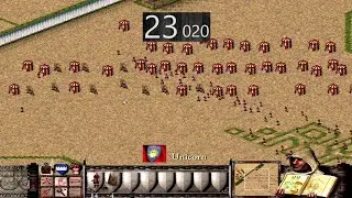 stronghold crusader : 100 shield at 23 second