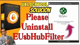 Unlocktool 2024 Fix error || No abre por Usbfilter || Fácil y rápido
