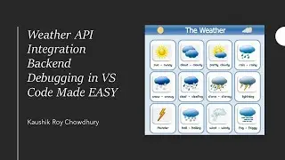 Weather API Integration Backend Debugging in VS Code Made EASY