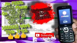 Jio F320b Flash File 10001% Work And Easy Flashing Step By Step जानिए ।