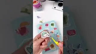 Decorate a journal with printable stickers 