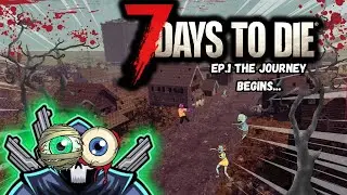 The Survival Begins- Lets Play 7 Days to Die 1.0 Ep.2 Solo #7daystodie