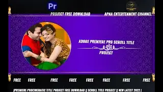 |ADOBE PREMIERE PRO CINEMATIC TITLE PROJECT FREE DOWNLOAD | SCROLL TITLE PROJECT | NEW LATEST 2022 |
