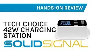 8-port USB Charge Station from Solid Signal - SOLVE THOSE CHARGING PROBLEMS