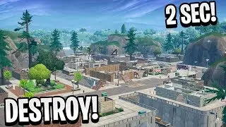 How to DESTROY Tilted Towers In 2 Seconds - Game Breaking Fortnite GLITCH
