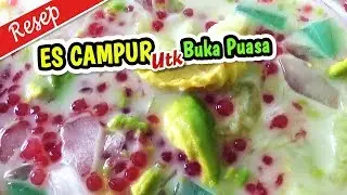 CARA MEMBUAT ES CAMPUR SUEGERR UNTUK SAJIAN BERBUKA PUASA