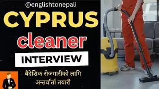 Cyprus cleaning interview