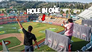Golfing at the Dodgers MLB Stadium *ARRESTED*