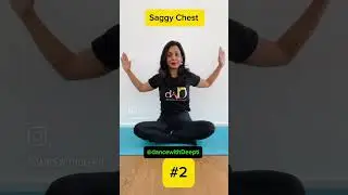 Saggy Chest - Heavy Breasts - 3 Moves @DanceWithDeepti