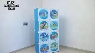 How to install all plastic wardrobe Plastic random