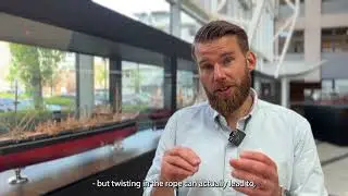 The dangers of rope twisting