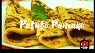 Potato 🥔 pancake with Gugula.