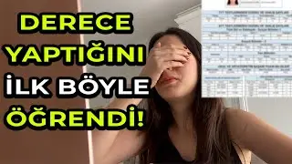 YKS 2023'TE DERECE YAPTIĞINI ÖĞRENİYOR❗️