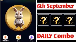 Rocky Rabbit Daily Combo Cards Today 06 September 2024