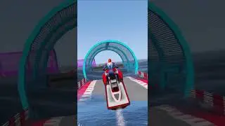 GTA V SPIDERMAN SOLO Epic Mega Crazy Stunt Challenge \ SUPERHERO Yellow, Pink, Green!