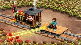 😰We've Upgraded Our TRAIN to the Max to Survive in Roblox... + Boar