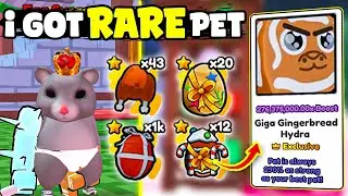I Got New 290% Rare Pet From Egg In Arm Wrestling Simulator (Roblox)!