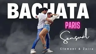 Sensual Bachata Paris - Apretaito - Clement & Zaira Ft Latin Dance Shoes Australia #bachata #dance
