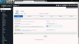 Installing Ext JS with Softaculous in cPanel