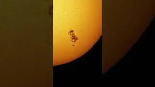 This Thing Is 15 EARTHS WIDE! 🔭☀️😲 #astronomy #astrophotography #sun